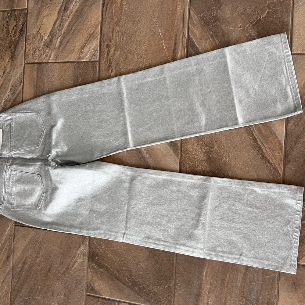 Dynamite Silver Flare & Wide Leg Jeans